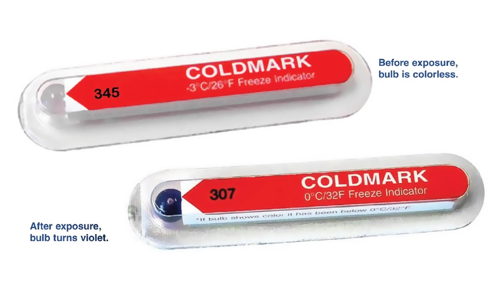 Indicador de temperatura ColdMark®