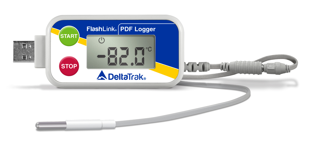 FlashLink® Certified Vaccine ULT PDF Data Logger