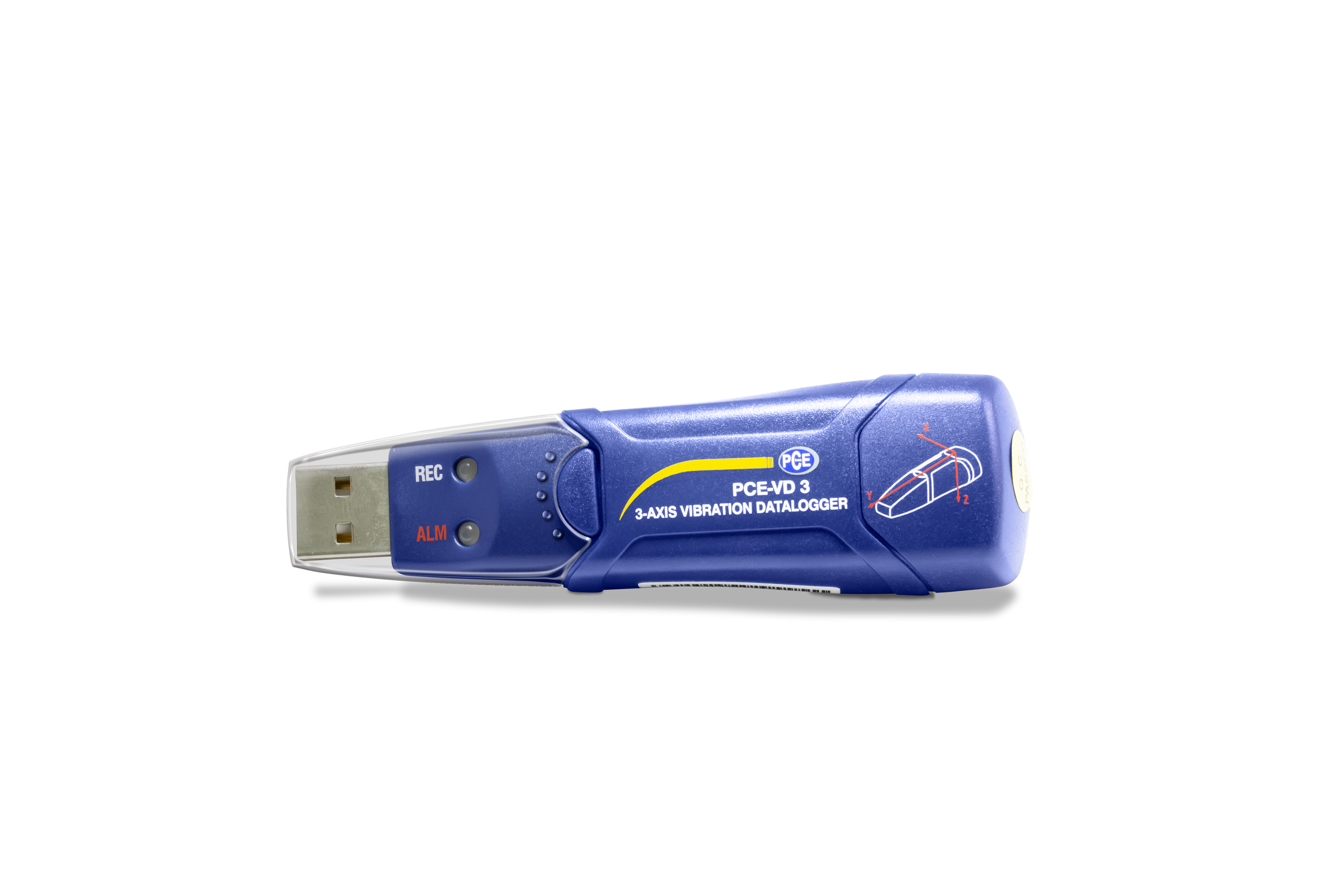 Registrador de datos reutilizable con vibración USB FlashLink